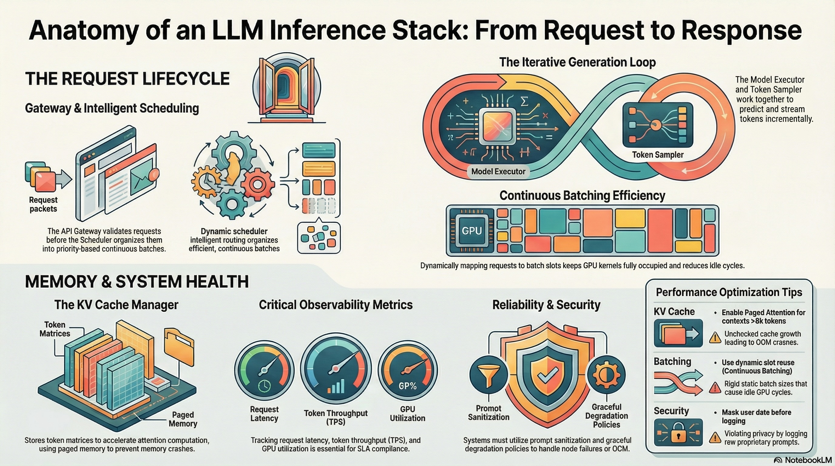 Anatomy of the LLM inference stack
